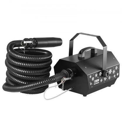 Snow Machine, 1300W Super Silent Snow Maker, Portable Wireless Remote Control Snowmaking Machine, Outdoor & Indoor Snowflake Maker for Xmas Party Wedding Stages Mall Snowflake Effects Decor