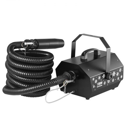 Snow Machine, 1300W Super Silent Snow Maker, Portable Wireless Remote Control Snowmaking Machine, Outdoor & Indoor Snowflake Maker for Xmas Party Wedding Stages Mall Snowflake Effects Decor