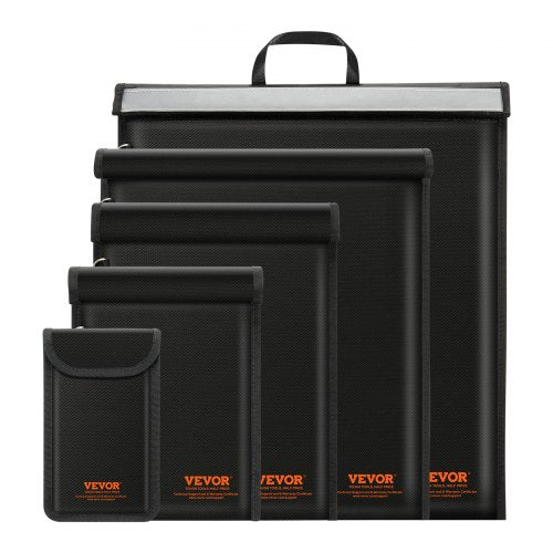 Faraday Bag, 4 Pack Faraday Pouch Set for Laptop(16.9x15"), Tablet(13x10.2"), Phone(7.87x4.7") & Radio(10.6x7.8"), Fireproof Signal Blocking Holder Faraday Pouch for Anti-Theft & Anti-Hacking