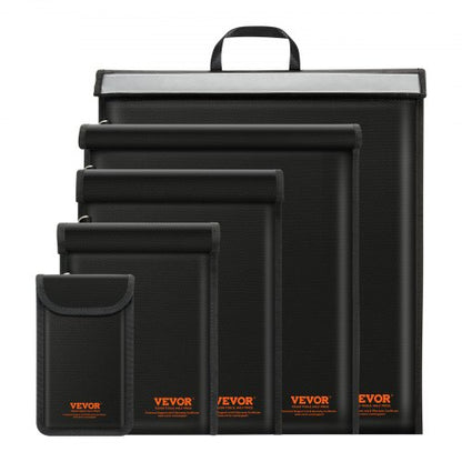 Faraday Bag, 4 Pack Faraday Pouch Set for Laptop(16.9x15"), Tablet(13x10.2"), Phone(7.87x4.7") & Radio(10.6x7.8"), Fireproof Signal Blocking Holder Faraday Pouch for Anti-Theft & Anti-Hacking