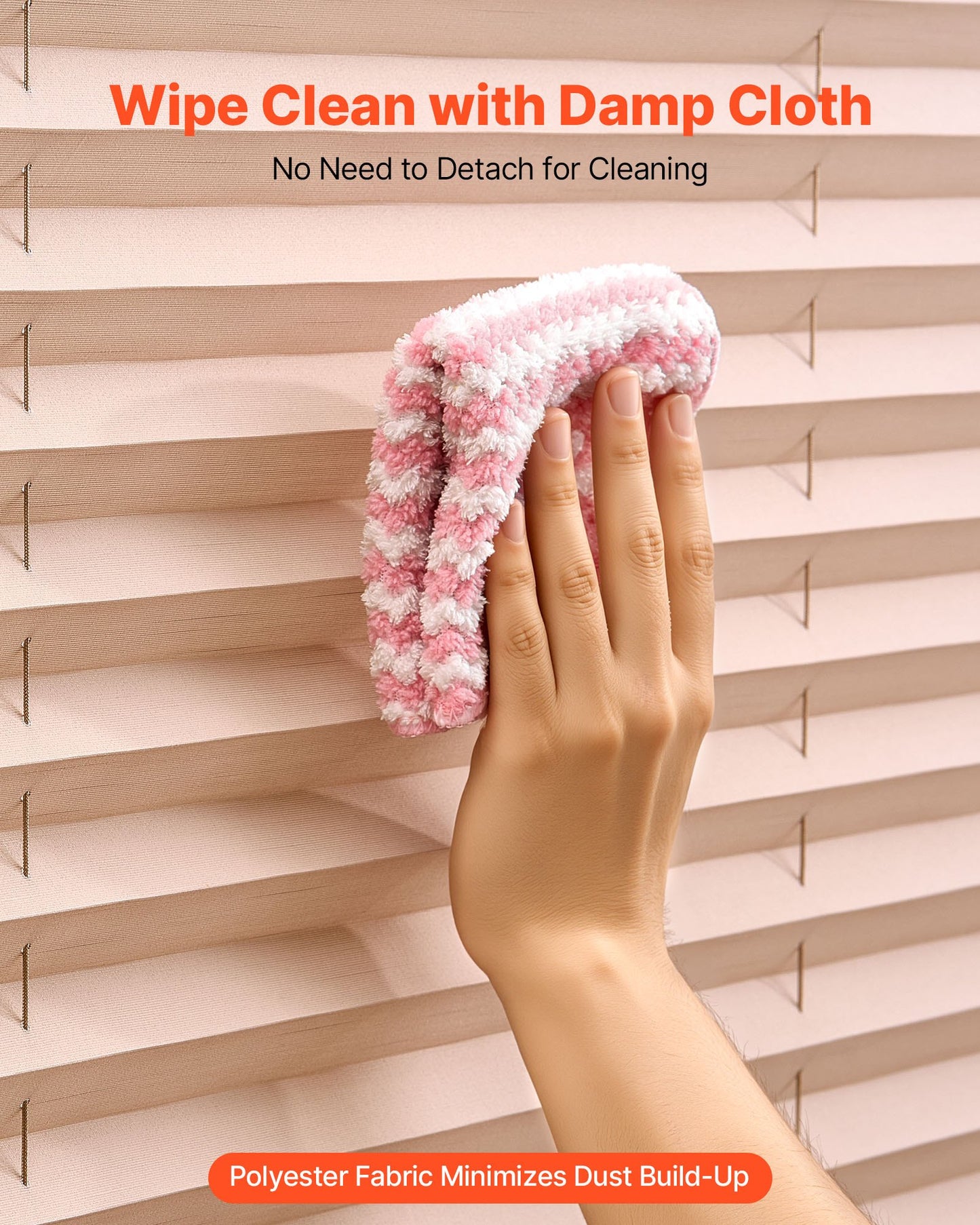 RV Blinds, 62 in x 32 in, RV Pleated Shades, Polyester Fabric, Easy to Clean and Install, Privacy Protection and Sunlight Blocking, for Camper, Travel Trailer, Motorhome Window, Cappuccino