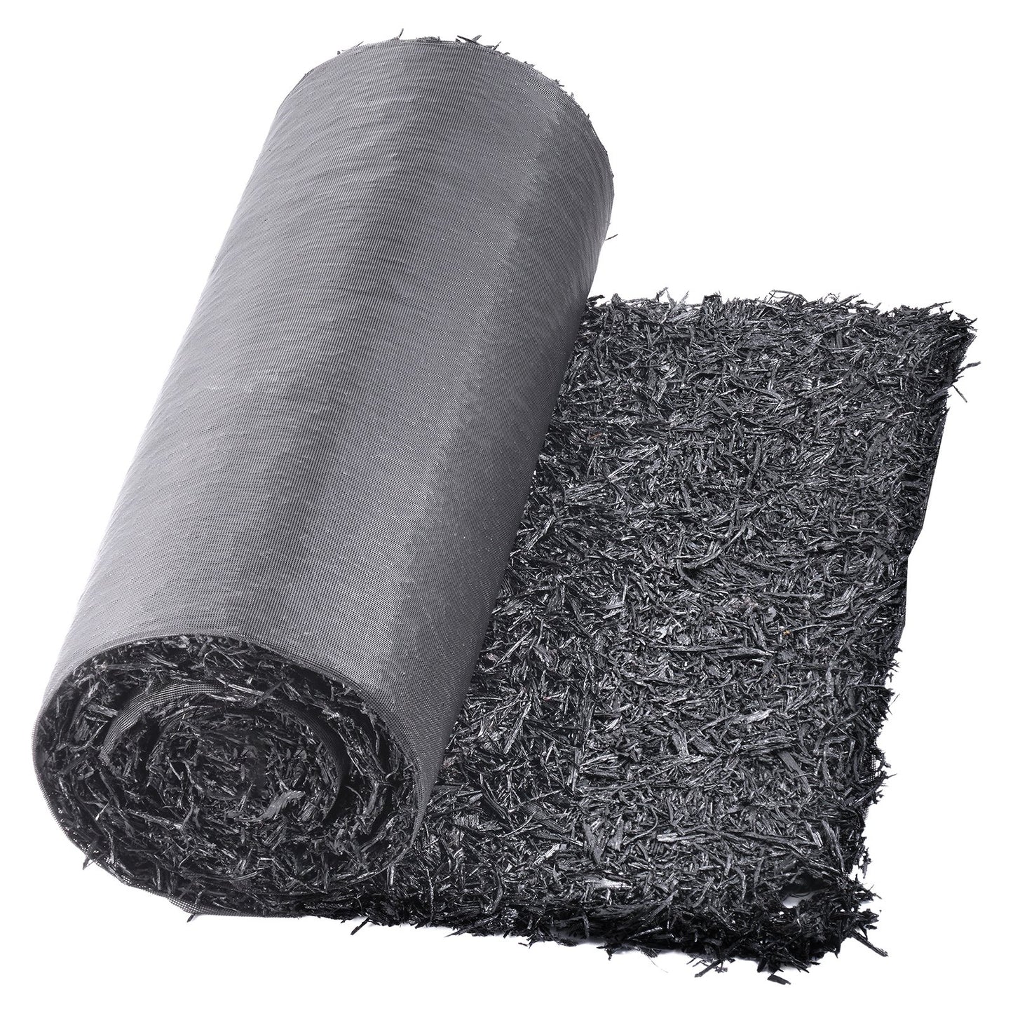 2 Rolls Gummi Mulch Roll för landskapsarkitektur 96 x 22 tum Gummi Mulch Mat