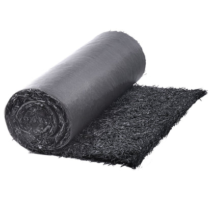 2 Rolls Gummi Mulch Roll för landskapsarkitektur 96 x 22 tum Gummi Mulch Mat