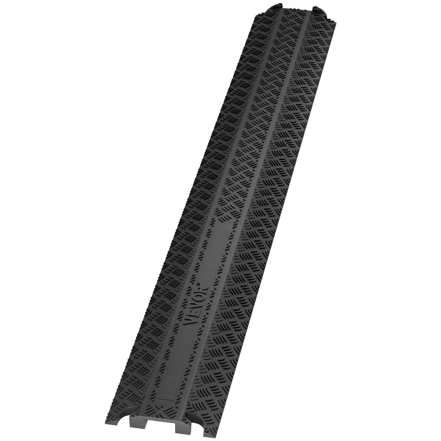 Überfahrbare Kabelabdeckungsrampe, Tragkraft 2.000 lbs/Achse, Hochleistungs-Kabelschlauchschutzrampe, Bodenkabelabdeckung für stark frequentierte Bereiche im Innen- und Außenbereich, für Zuhause, Büro, Lager, Schule