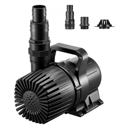 Submersible Water Pump, 280W 4500GPH, Aquarium Return Pump with 16.4 ft Lift Height & 180° Adjustable Flow Direction, Suitable for Pond, Aquarium, Fountain, Waterfall, and Fish Tank