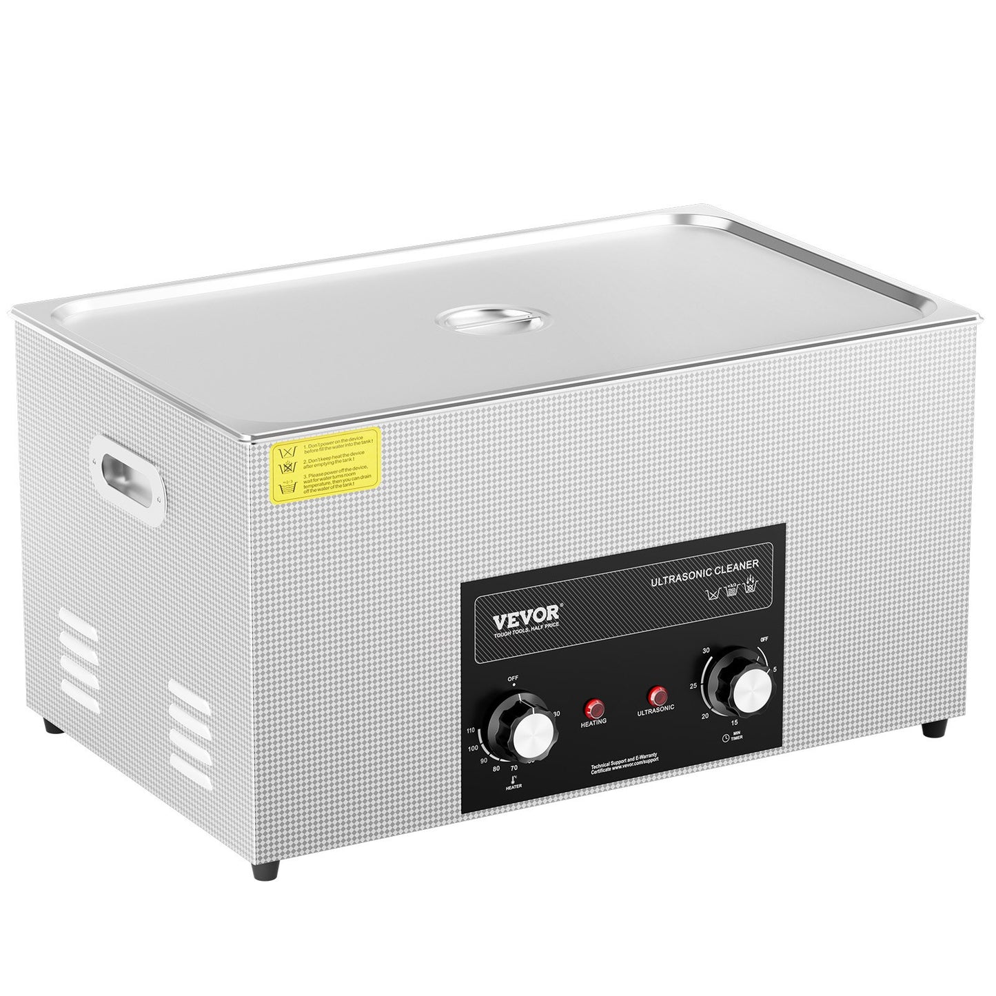 22L Ultrasonic Cleaner with Heating Timer and Digital Sound Machine