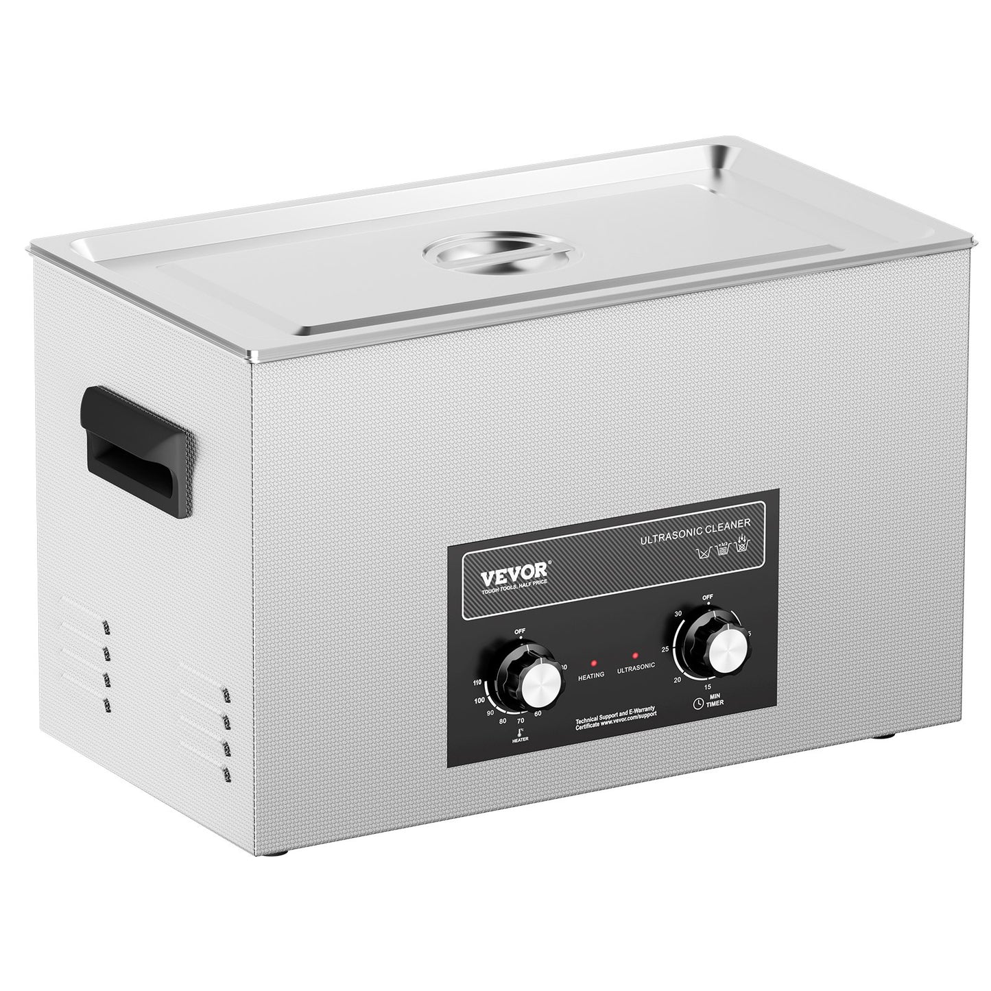 30L Ultrasonic Cleaner with Heating Timer and Digital Sound Machine