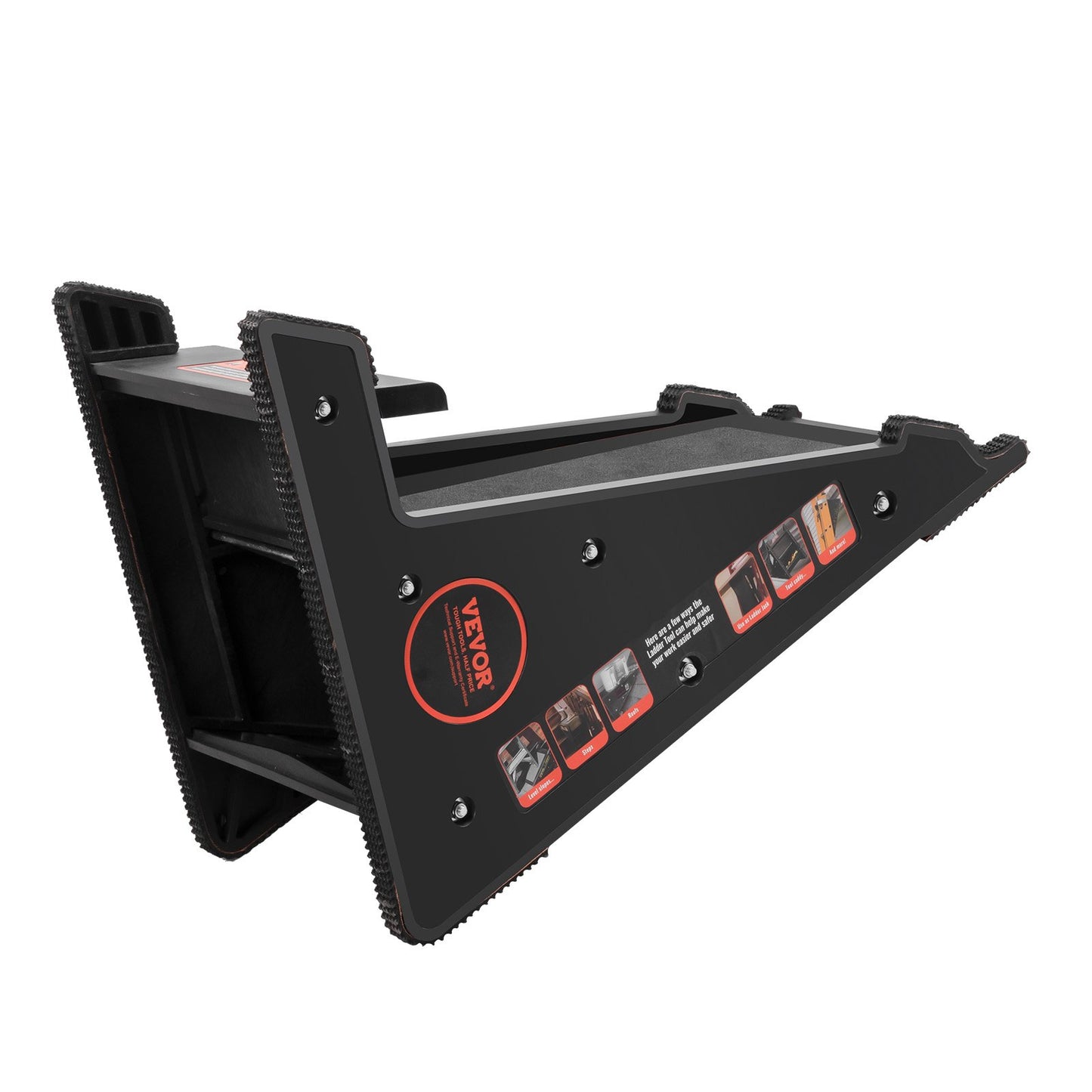 Ladder Levler 380lbs Load PP Leveling Tool with Storage for Uneven Ground