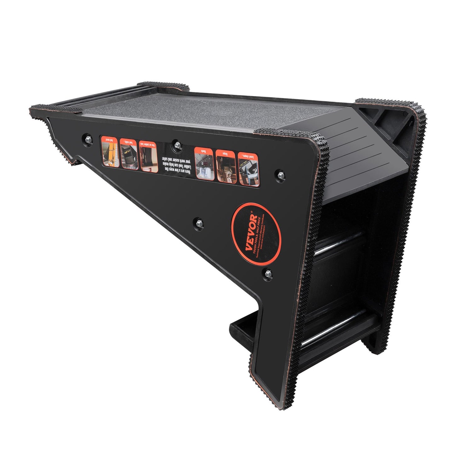 Ladder Levler 380lbs Load PP Leveling Tool with Storage for Uneven Ground