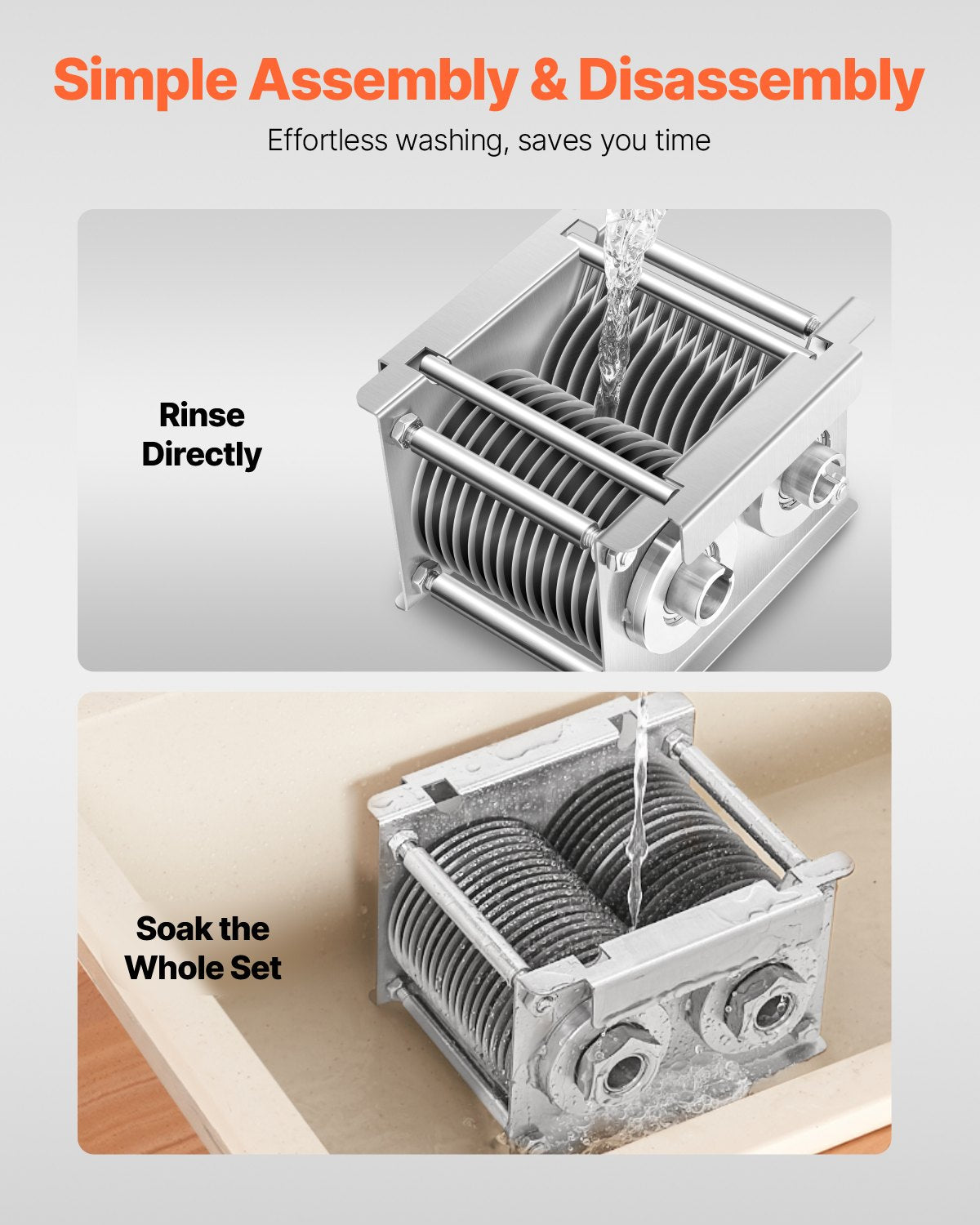 Meat slicer blade 7 mm stainless steel for SJY-DQ90 Meat slicer