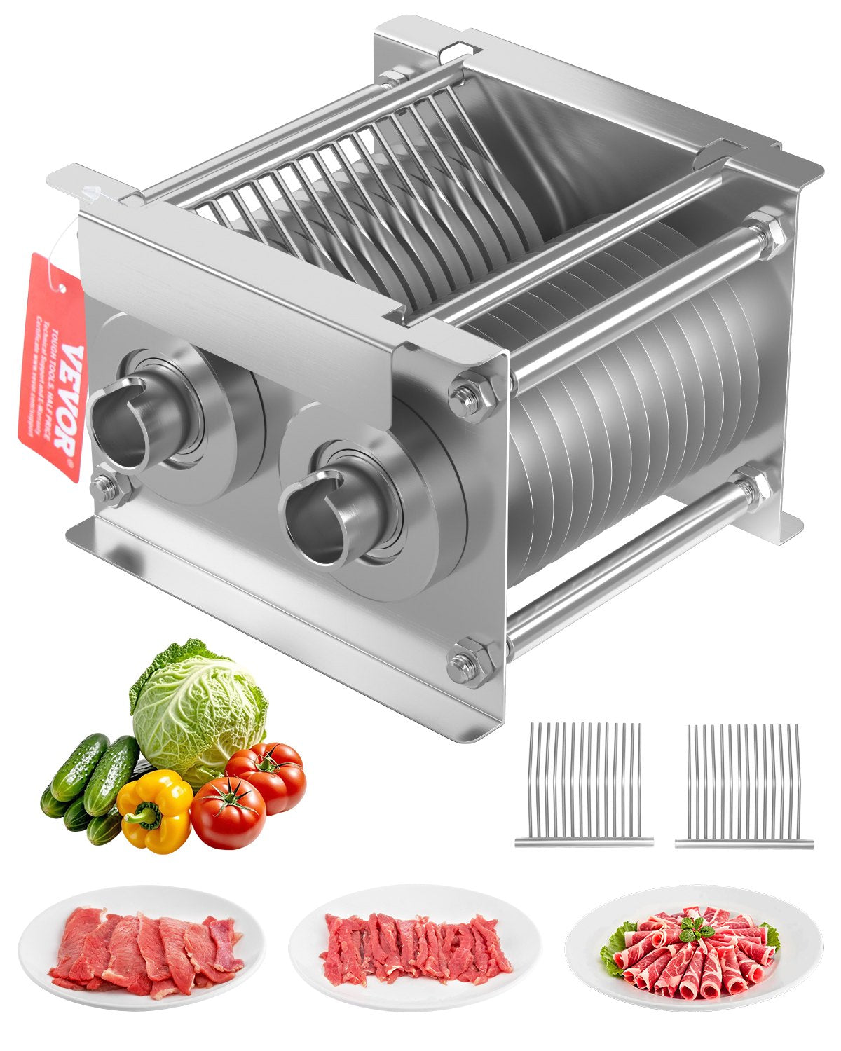 Meat slicer blade 7 mm stainless steel for SJY-DQ90 Meat slicer