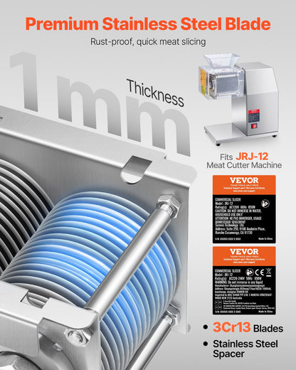 Meat slicer blade 5 mm stainless steel for SJY-DQ90 Meat slicer