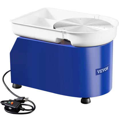 Turntable Ceramic Wheel Turntables 11 inch Ceramic Wheel Foot Pedal Sculpting Tool Apron 450W