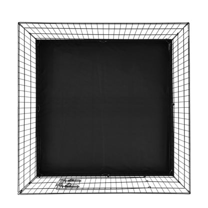 Dog Playpen 4 Panels Foldable Metal Dog Training Pen with Bottom Pad 36 Inch