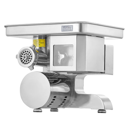 Commercial Electric Meat Grinder Slicer 11 lbs/min Sausage Stuffer