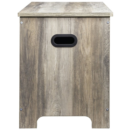 Barnleksaksförvaringsbänk Träleksakslåda Bröst 38,98 x 15,55 x 18,9 i grått