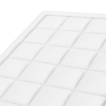 Matratzenauflage Faserfüllung Abnehmbar &amp; Waschbar Queen 25,4 mm Dicke