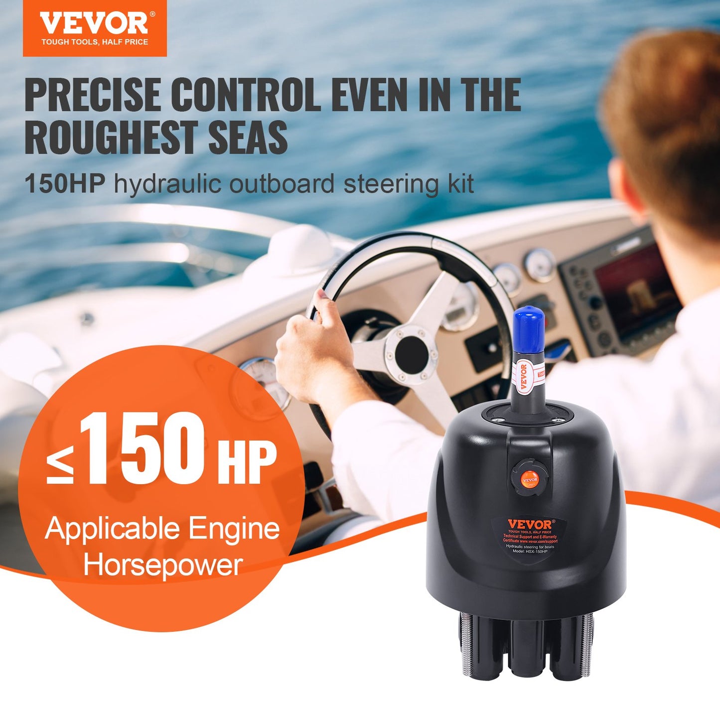 Helm 1.4 Hydraulic Outboard Steering Pump HH4314-3