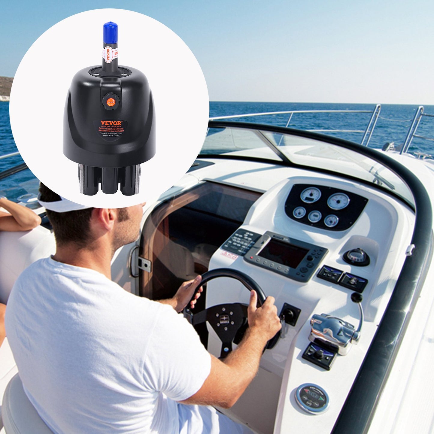 Helm 1.4 Hydraulic Outboard Steering Pump HH4314-3