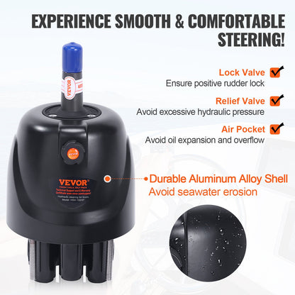 Hk4200a-3 150hk Hydraulisk utombordare styrsystemsats Helm Hk4200a3 Cylinder