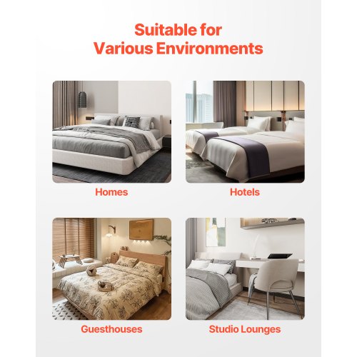 Boxspring Queen size bed frame with fabric 204 L x 144 W x 106 H | EU