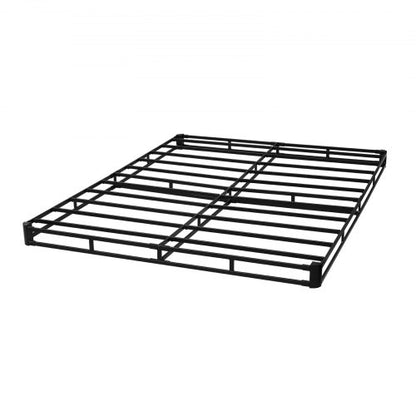 Boxspring Queen size bed frame with fabric 204 L x 144 W x 106 H | EU