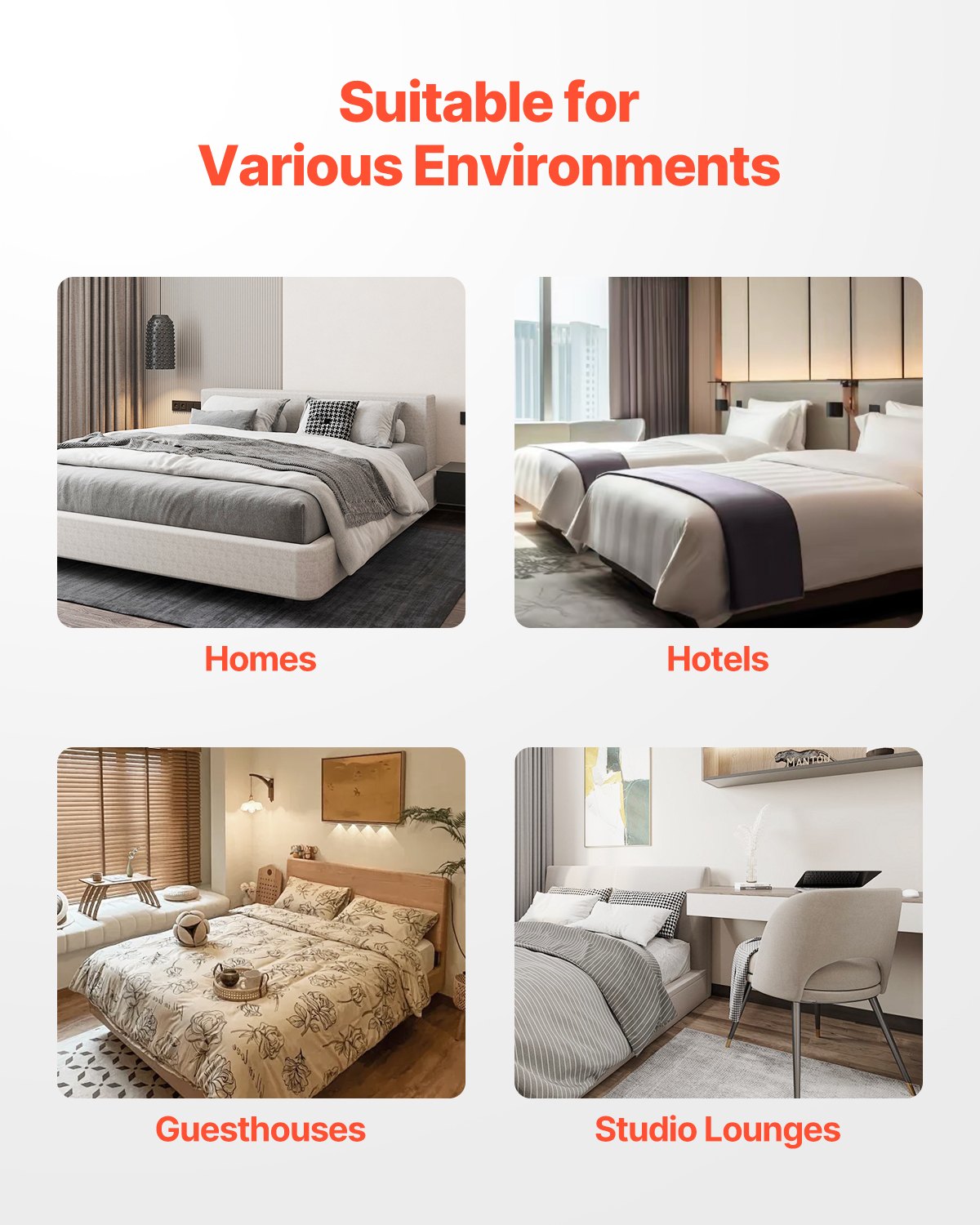 Box Spring, Queen Size Bed Frame with Washable Fabric Cloth, Heavy Duty Metal Frame for Queen Bed, 4 in Mattress Foundation, 3500 lbs Max Weight Capacity, Easy Assembly, 79.1 L x 59.4 W x 4 H in