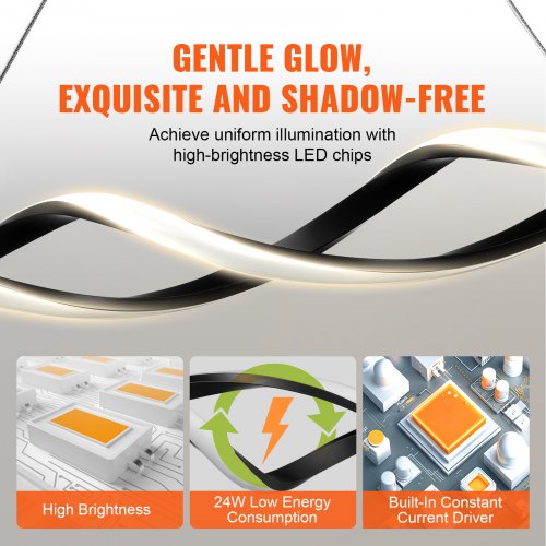 Moderne Kronleuchter-Leuchten Dimmbare LED-Pendelleuchte Fernbedienung | EU