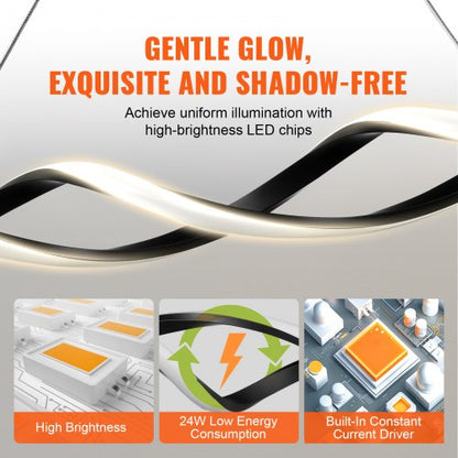 Moderne Kronleuchter-Leuchten Dimmbare LED-Pendelleuchte Fernbedienung | EU