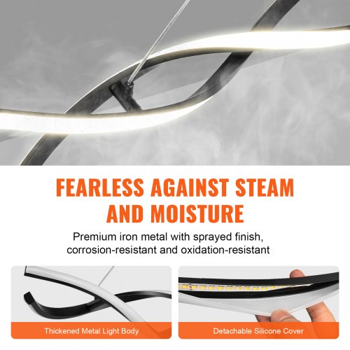 Moderne Kronleuchter-Leuchten Dimmbare LED-Pendelleuchte Fernbedienung | EU