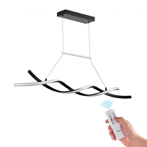 Moderne Kronleuchter-Leuchten Dimmbare LED-Pendelleuchte Fernbedienung | EU