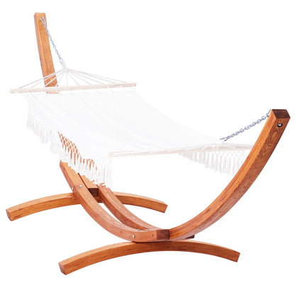 Hängmatta i trä 475 lbs Kapacitet Hängmattorram Passar 9-13 fot hängmattor