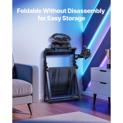 Racing Steering Wheel Stand Foldable for Logitech G923 G920 G29 G27 Compact | EU