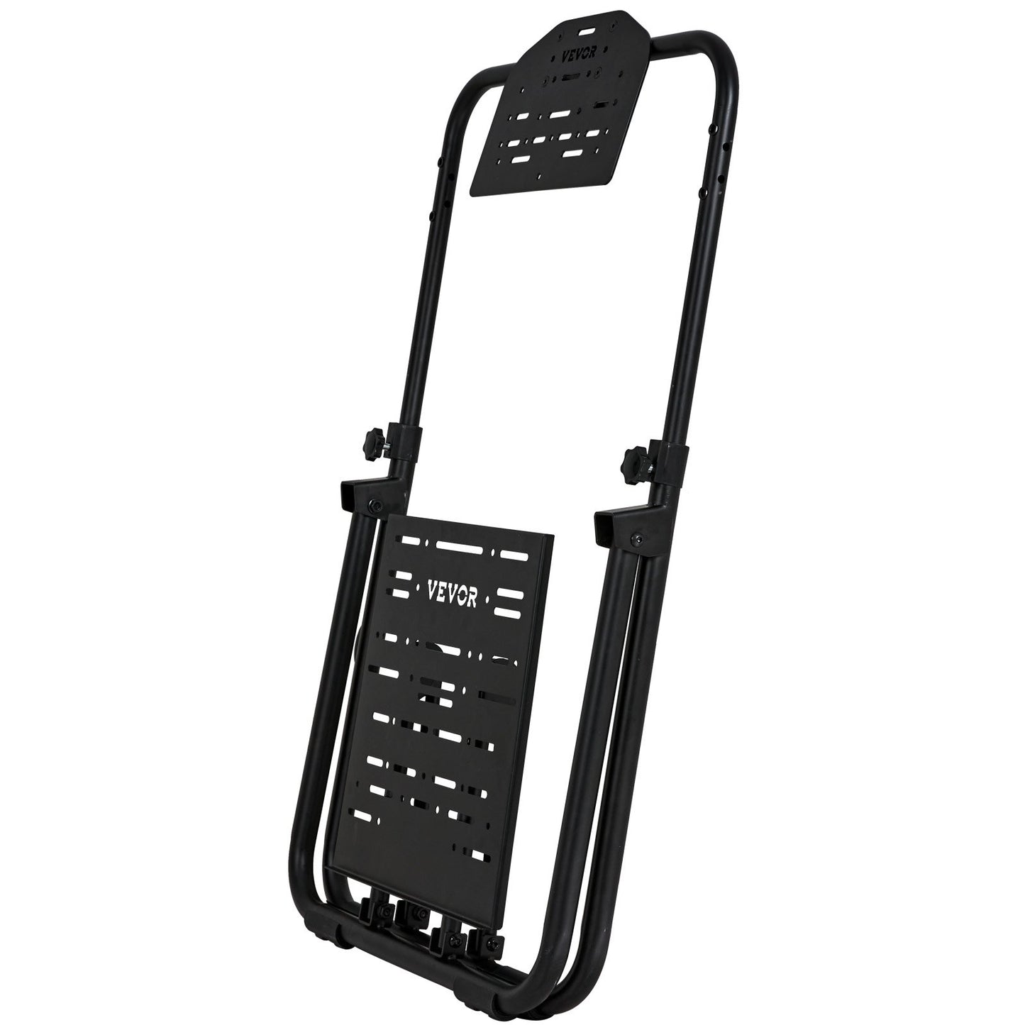 Hopfällbart Racing-rattstativ, höjdjusterbar universalbas Kompatibel med Logitech & Thrustmaster Racing Wheel och Pedal, Heavy-duty Frame Standard GT/Formula Seating Portable