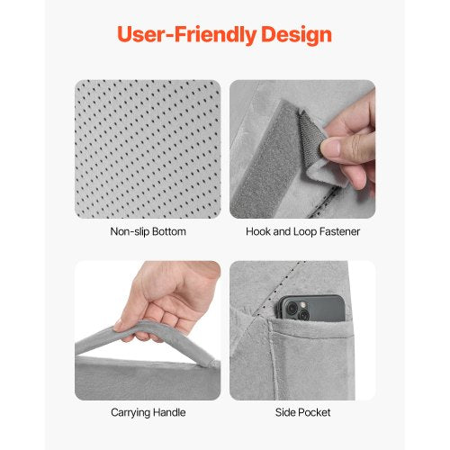 orthopädisches Bettkeilkissen verstellbar waschbar für Rücken- und Nackenschlaf | EU