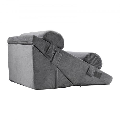 ortopedisk sängkudd med kil, 4 st, justerbar för rygg, ben, nacke, sömn, GERD |  EU