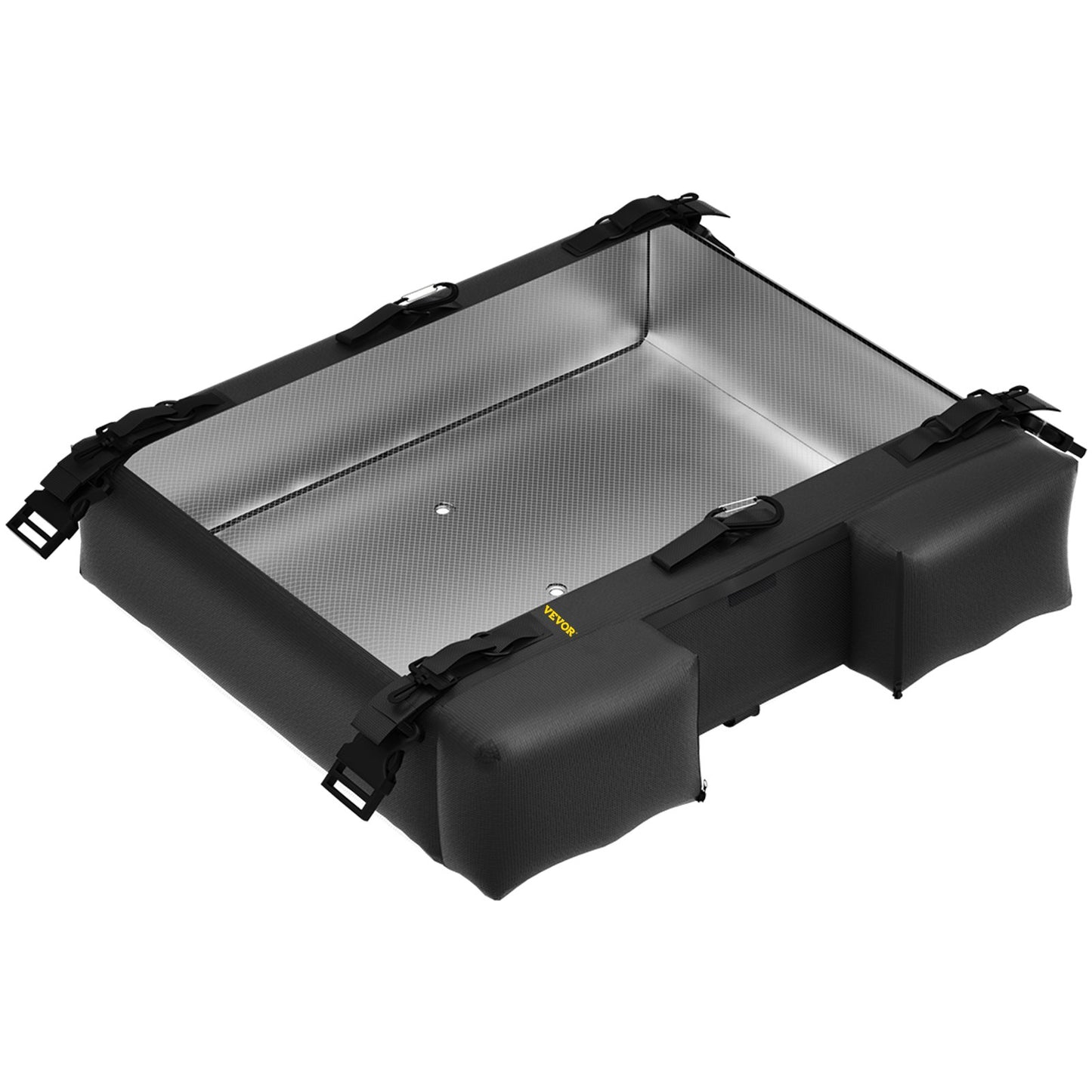 T-Top Storage Bag, for 4 Type II Life Jackets, with a Boat Trash Bag, 600D Oxford Fabric Life Vests Storage Bag for Most T-Top Boats, Bimini Tops and Pontoon Tops (Life Jackets not Included)