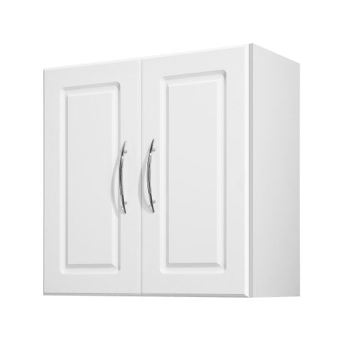 63 cm wall cabinet for laundry room, 2-tier kitchen cabinet with 2 doors | EU