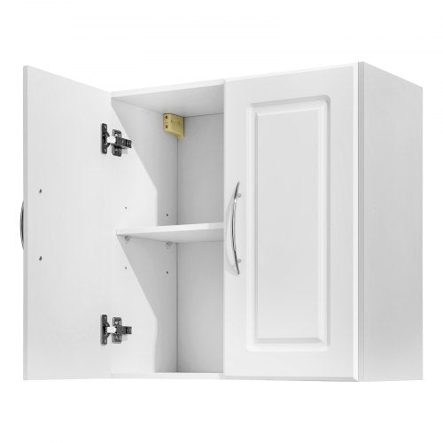 63 cm wall cabinet for laundry room, 2-tier kitchen cabinet with 2 doors | EU