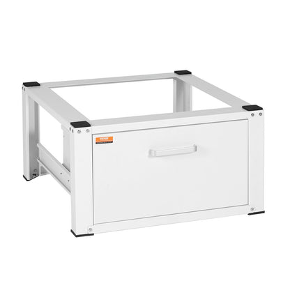 Wäscheständer 686 mm B x 366 mm H, Untergestell für Waschmaschine und Trockner, universelle Passform, 299 kg Tragkraft, robuster Multifunktionssockel für Waschmaschine mit Schublade und umfangreichem Zubehör