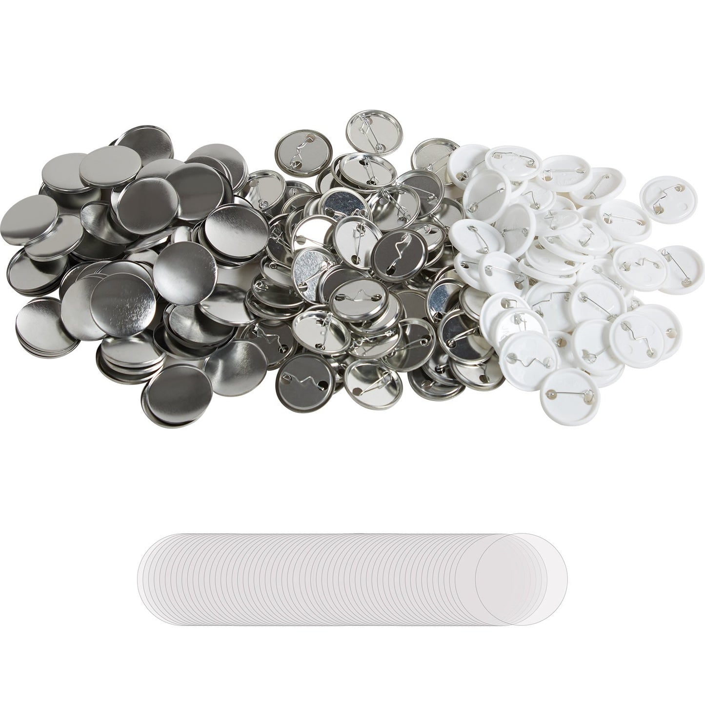 1.25" 32mm Button Badge Parts Accessories for Button Maker Machine 500 sets