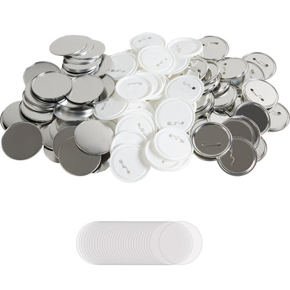 3" 75 mm Button Badge Teile Zubehör für Button Maker Maschine 200 Sets