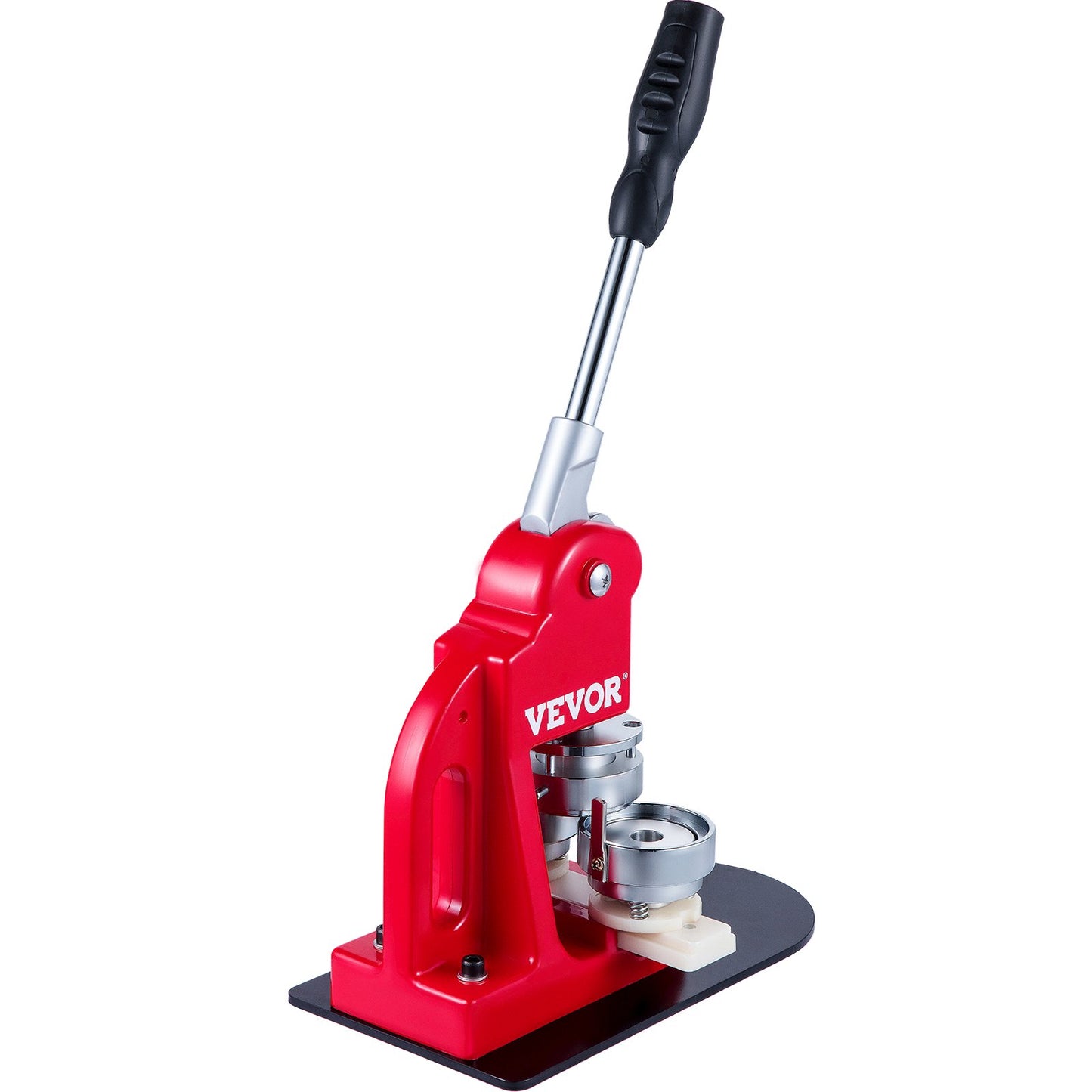 44mm Button Maker 1.73 Button and Badge Maker Machine Button Maker Press Punch Press Machine med 1000 knappar (1000st)