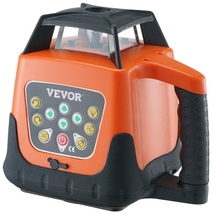 Laser Level, 2000ft, 360 Degree Self Leveling Green Cross Line Laser, 5 Rotation Speeds & 4 Scanning Angles Adjustment, IP66 Waterproof Remote Control Manual Self-leveling Mode, Battery Included