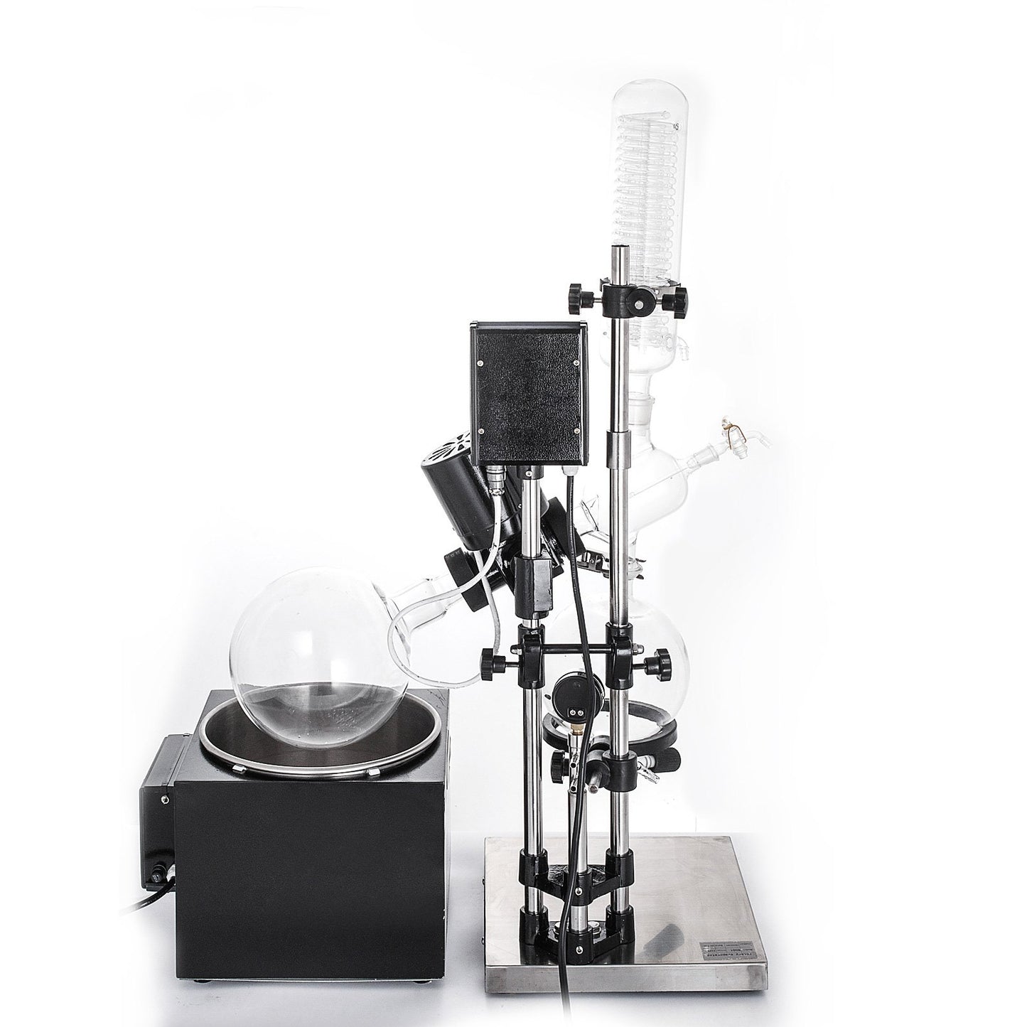 5L Rotary Evaporator RotoVap - 180 Lab Rotary Evaporator RE-501 Heating water bath for efficient solvent removal