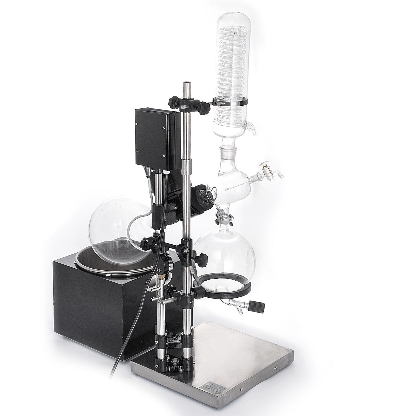 5L Rotary Evaporator RotoVap - 180 Lab Rotary Evaporator RE-501 Heating water bath for efficient solvent removal
