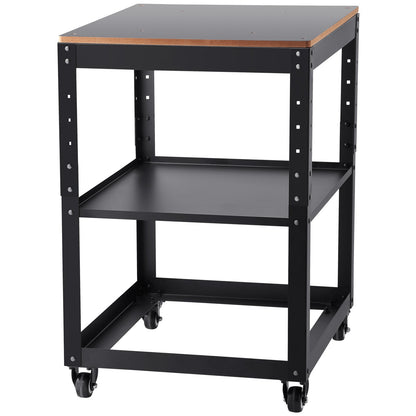 Planer Planer stand 100 lbs/ 45 kg heavy loads Planer table with three gears in height with 4 stable wheels and storage space