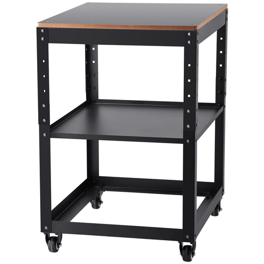 Planer Planer stand 100 lbs/ 45 kg heavy loads Planer table with three gears in height with 4 stable wheels and storage space