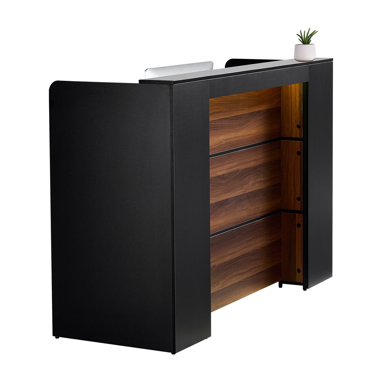 Receptionsdisk rektangulärt främre bänkbord 62,99 i salongskontorsbord