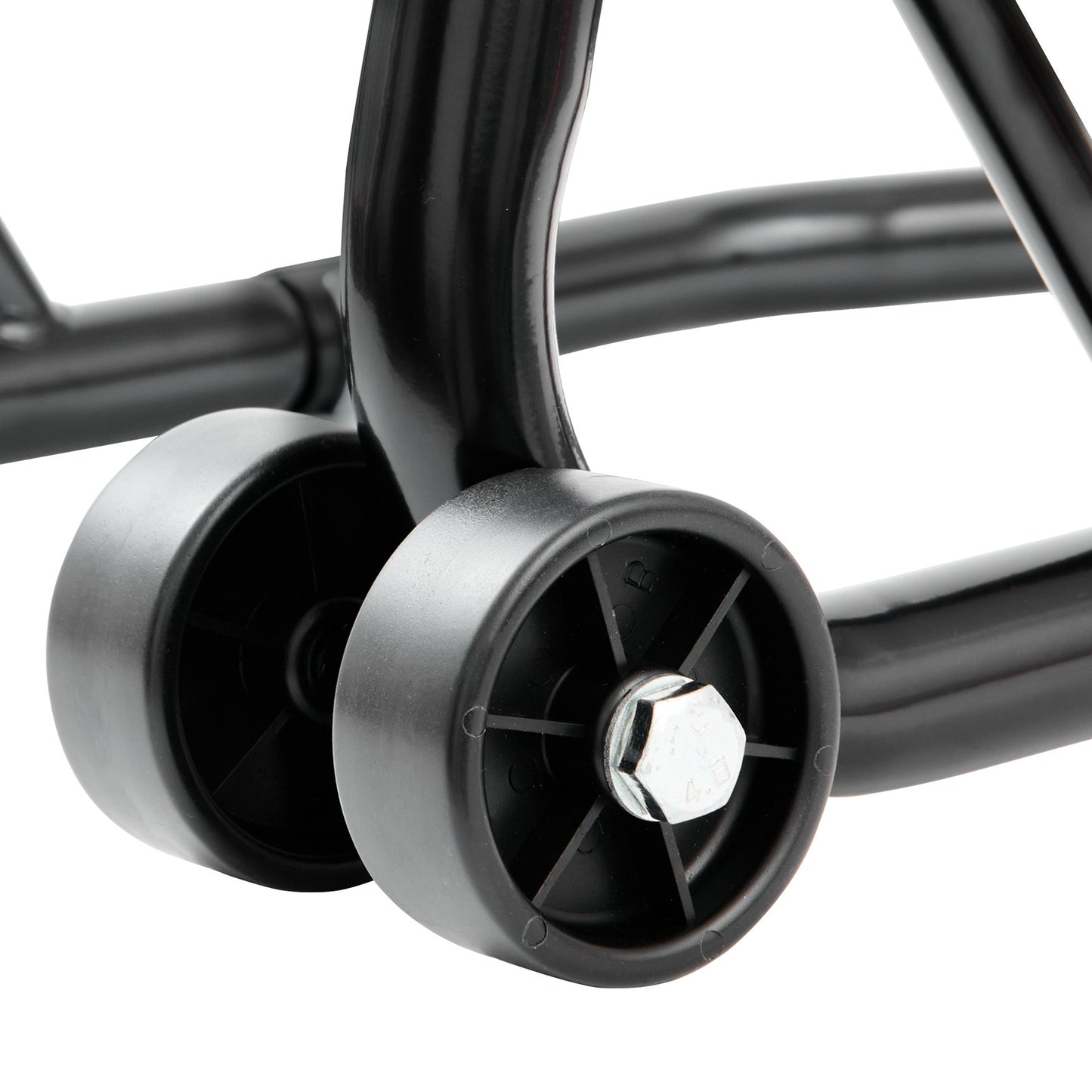 Motorrad-Hinterradständer, mit U + L-Gabelschwingenspule, 390 kg Tragkraft, Hochleistungs-Hinterradständer, Motorrad-Hebeständer, für Suzuki, Yamaha, Honda, Kawasaki, Schwarz